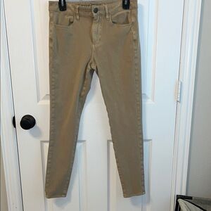 American Eagle Tan Skinny Jeans